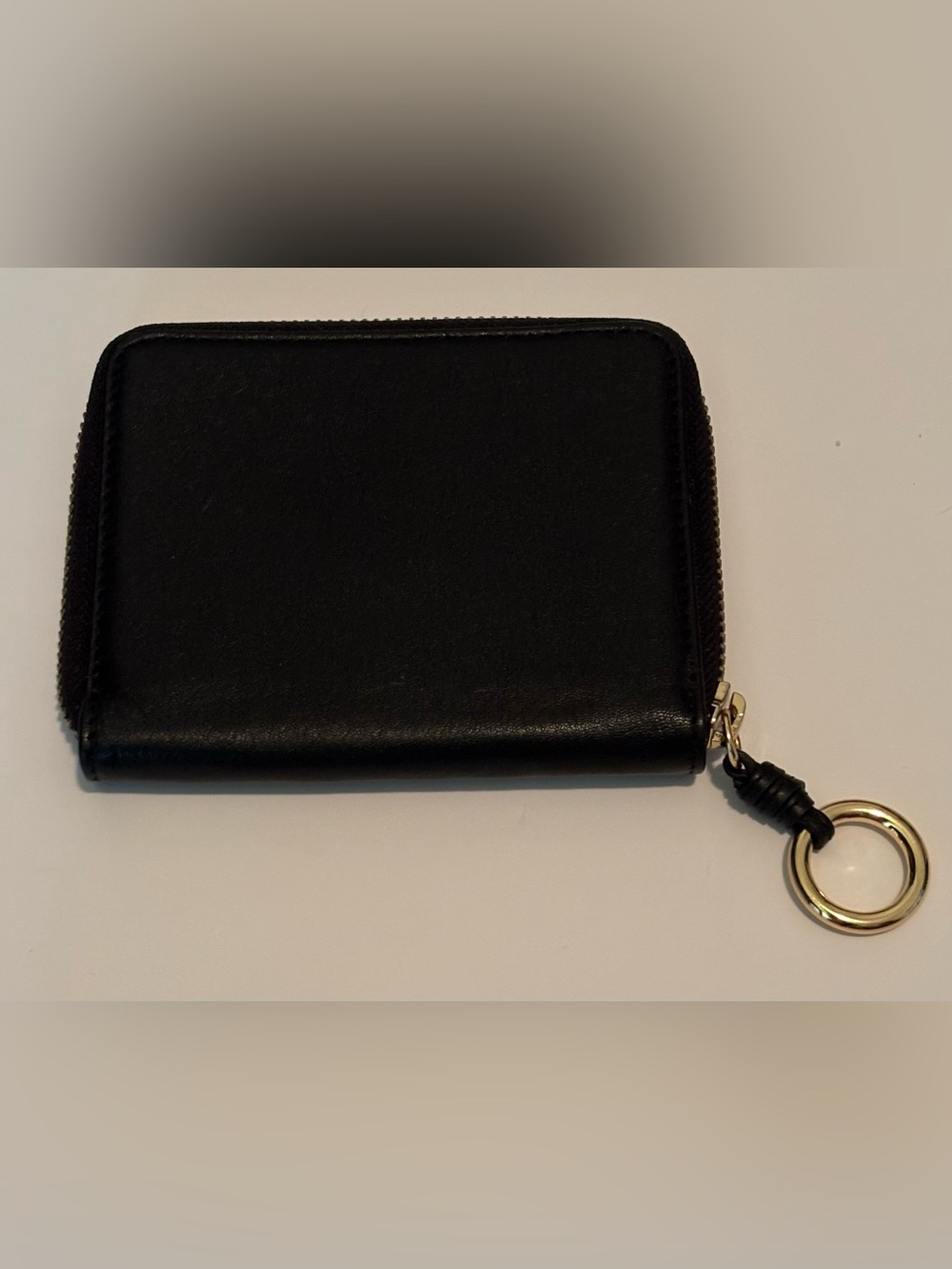 NWOT Thacker New York | Julia Zip-Around Wallet | Black Leather - Picture 5 of 10